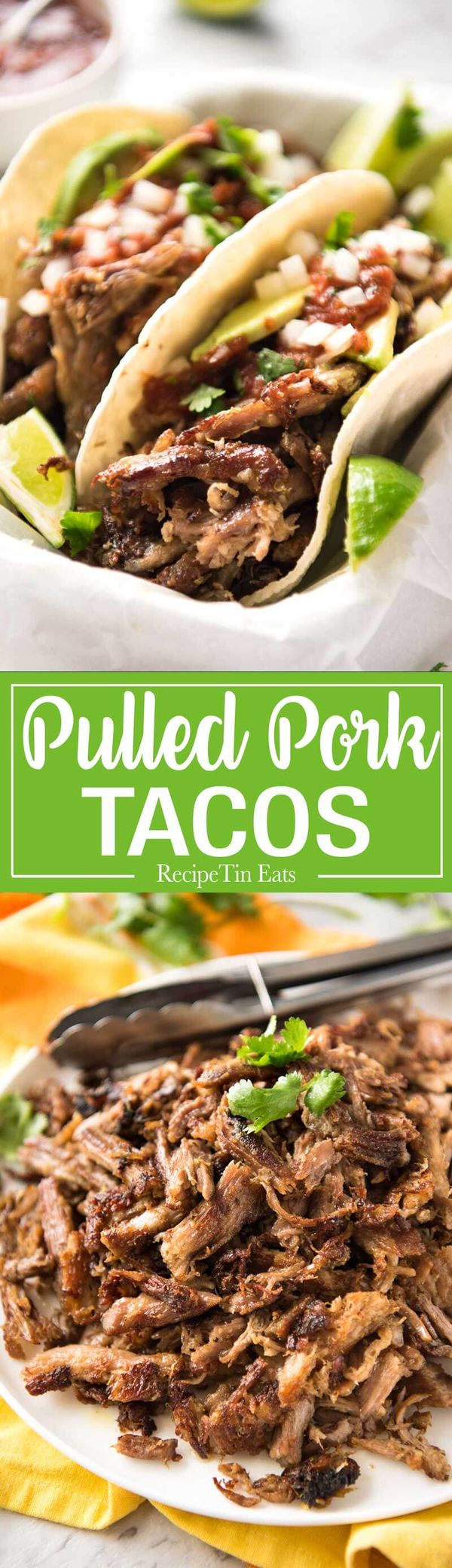 Mexican Pulled Pork Tacos (Carnitas