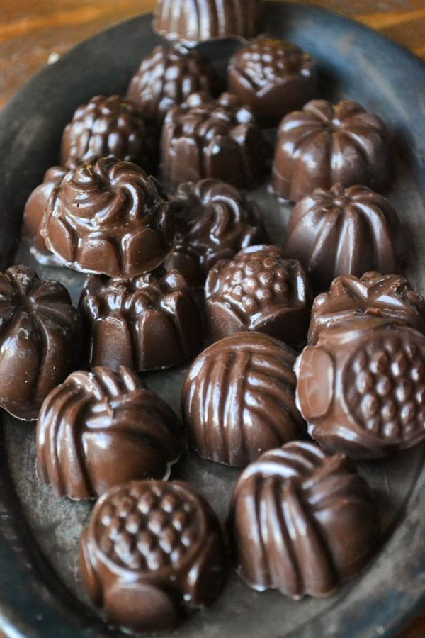 Meyer Lemon Filled Chocolates