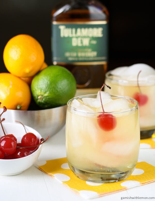 Meyer Lemon Whiskey Sours