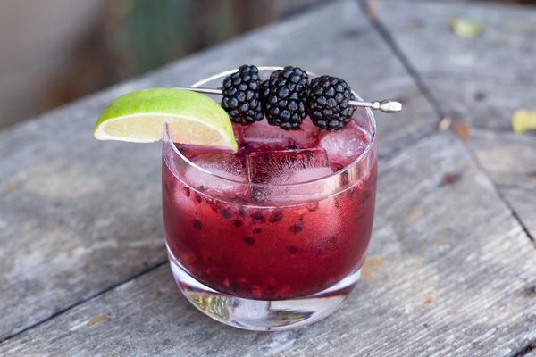 Mezcal Blackberry Smash