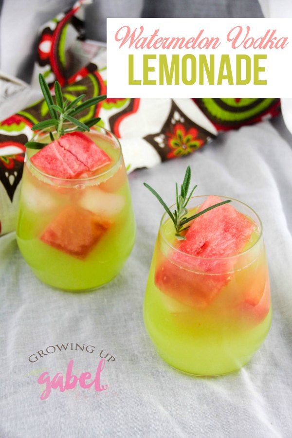 Midori and Watermelon Lemonade