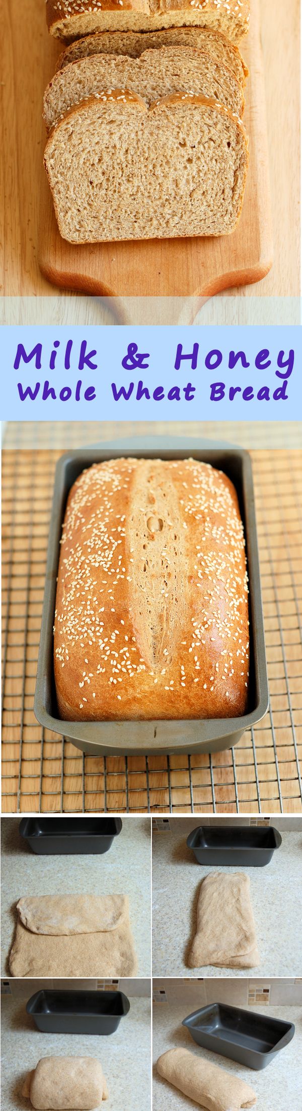 Milk & Honey Whole Wheat Bread