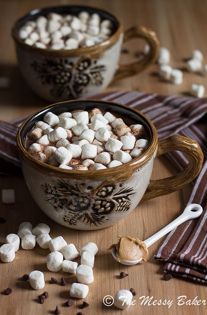 Milk Chocolate Peanut Butter Hot Chocolate