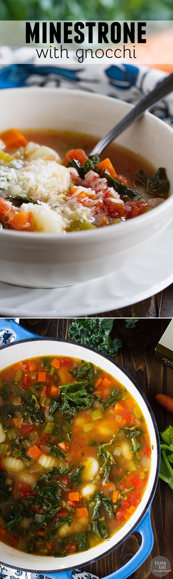 Minestrone Recipe with Gnocchi