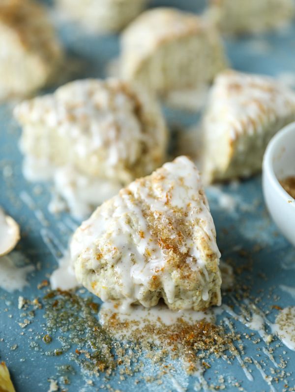 Mini Cinnamon Orange Scones