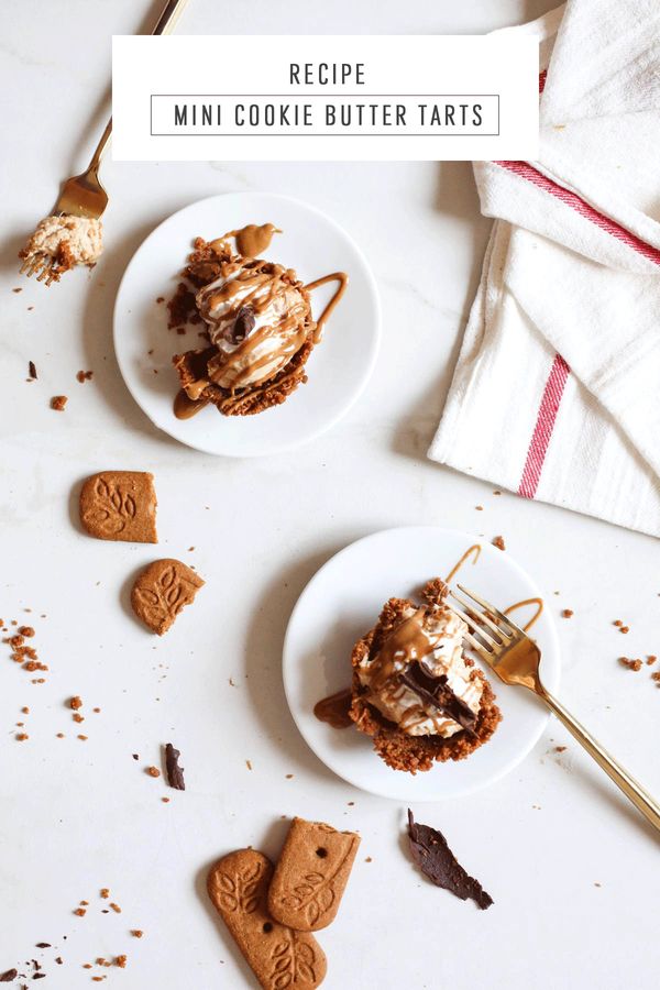 Mini Cookie Butter Tarts