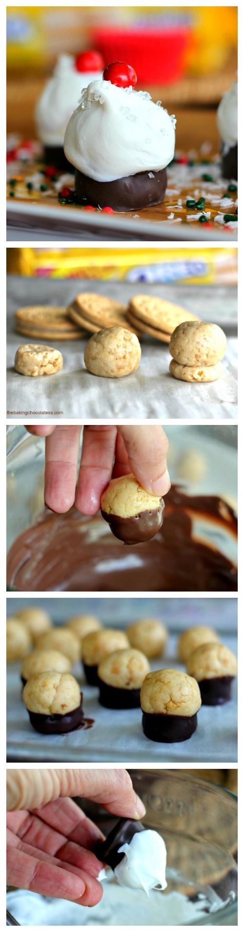 Mini Cupcake Golden Oreo Cookie Balls