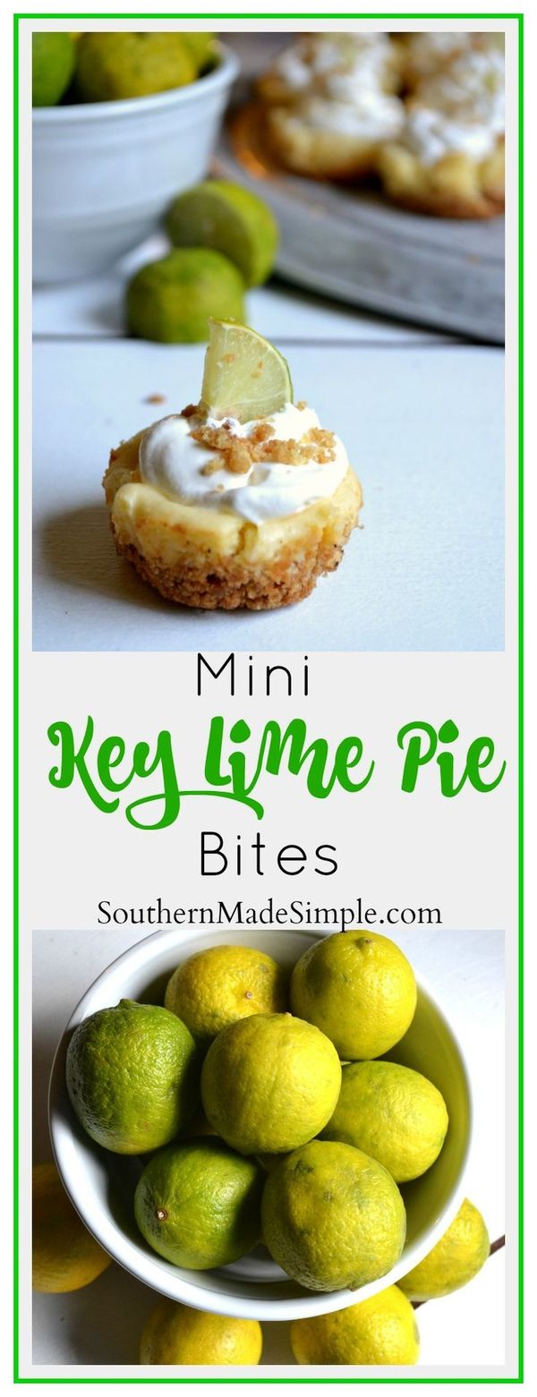 Mini Key Lime Pie Bites