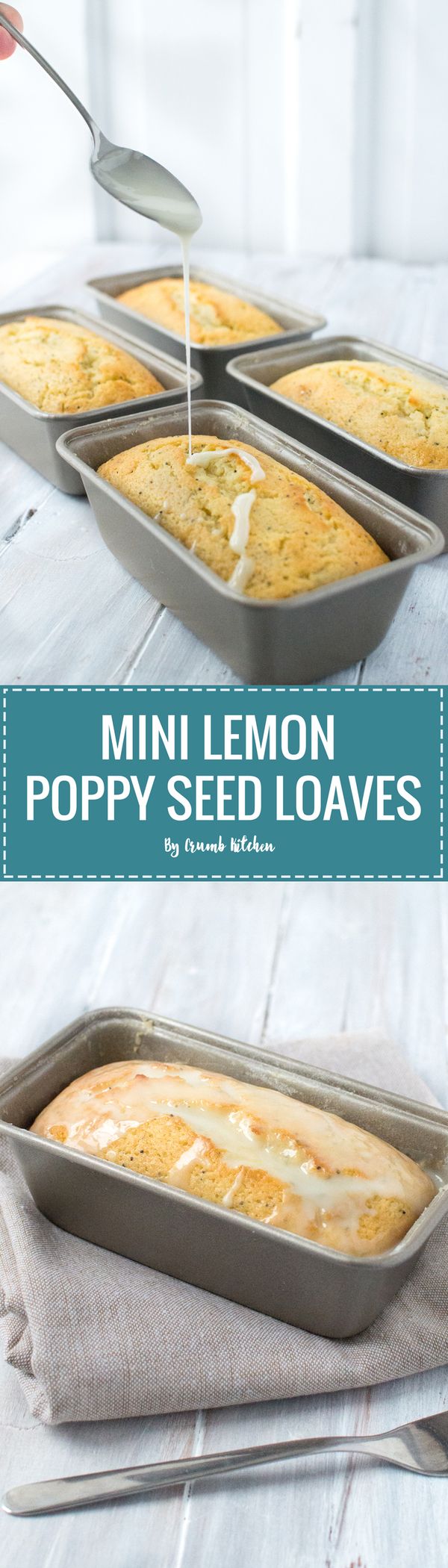 Mini Lemon Poppyseed Loaves