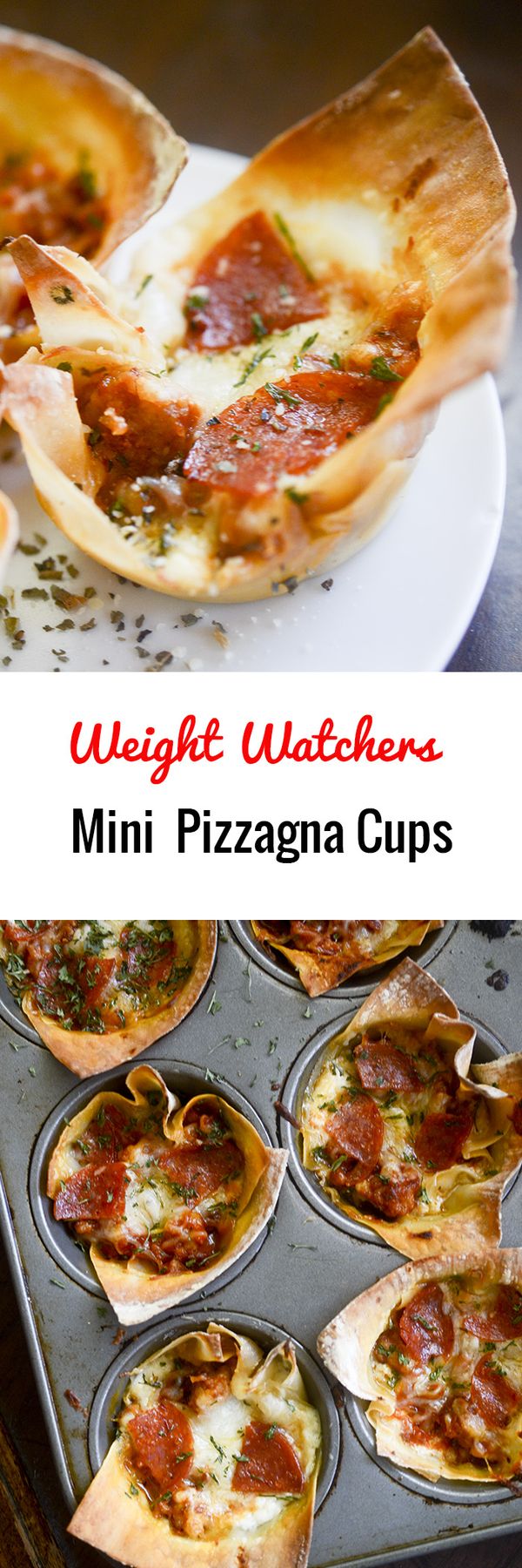 Mini Pizzagna Cups