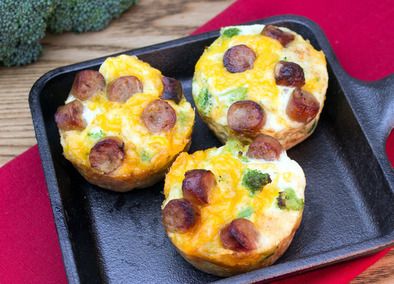 Mini Quiches -- Sizzling Sausage Grill