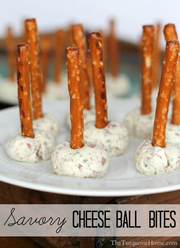 Mini Savory Cheese Ball Bites