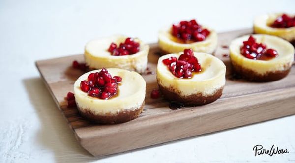 Mini Yogurt Cheesecakes