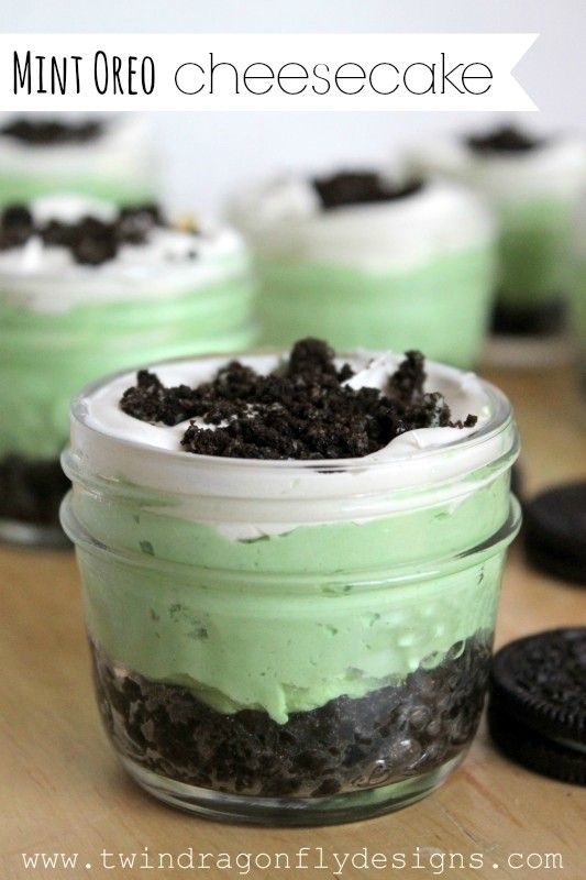 Mint Oreo Cheesecake