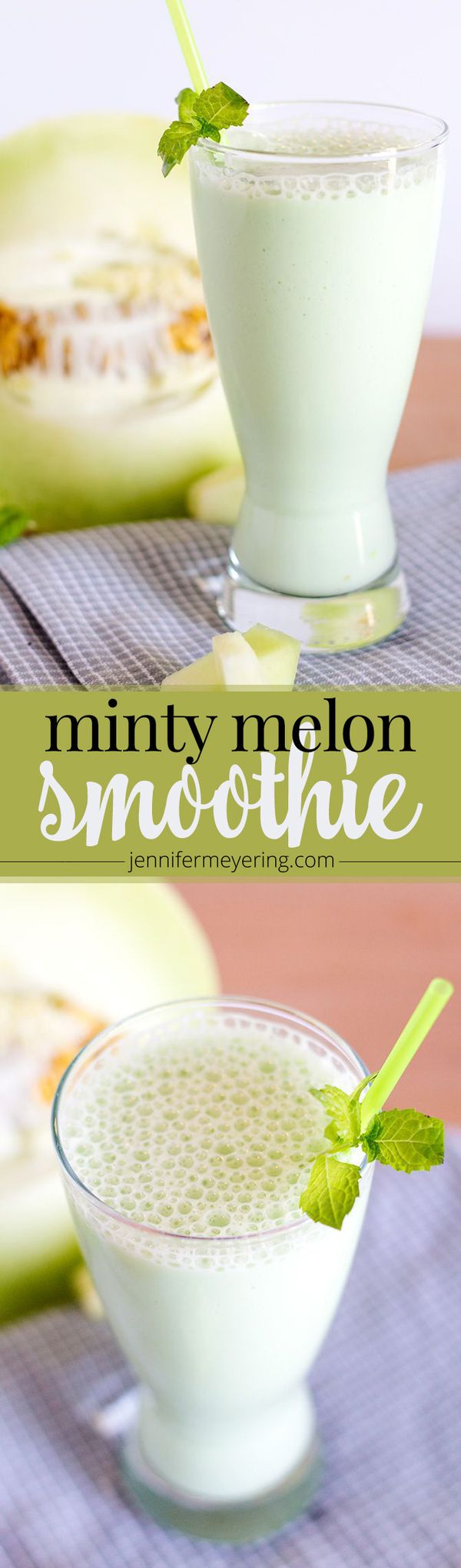 Minty Melon Smoothie