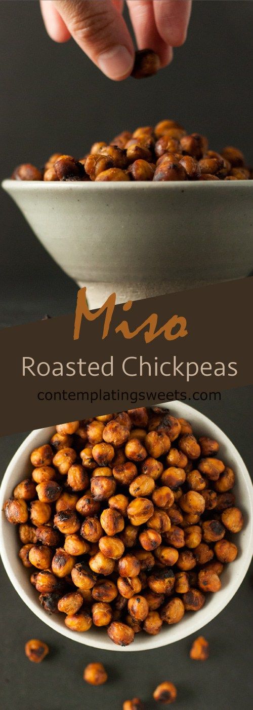 Miso Roasted Chickpeas