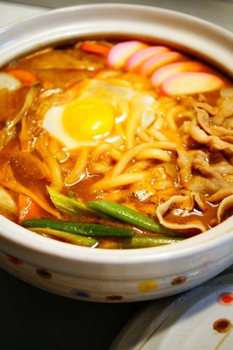 Miso Udon Noodle Hot Pot