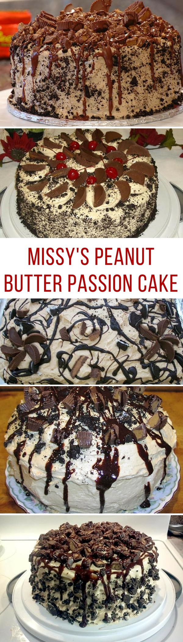 Missy's Peanut Butter Passion Cake