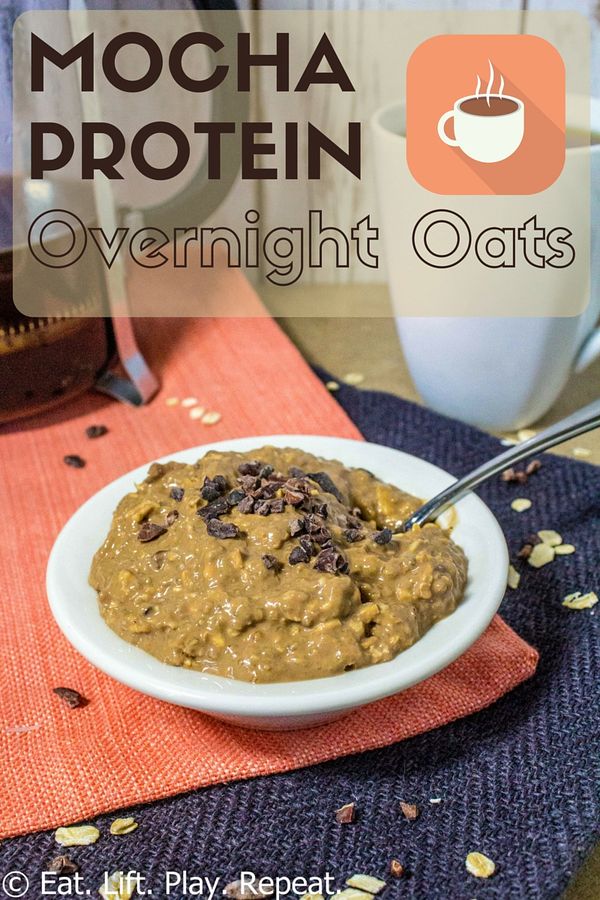 Mocha Protein Overnight Oats