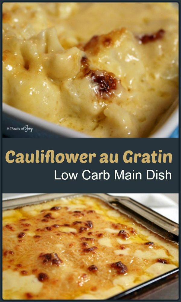 Mock N Cheese aka Cauliflower Gratin