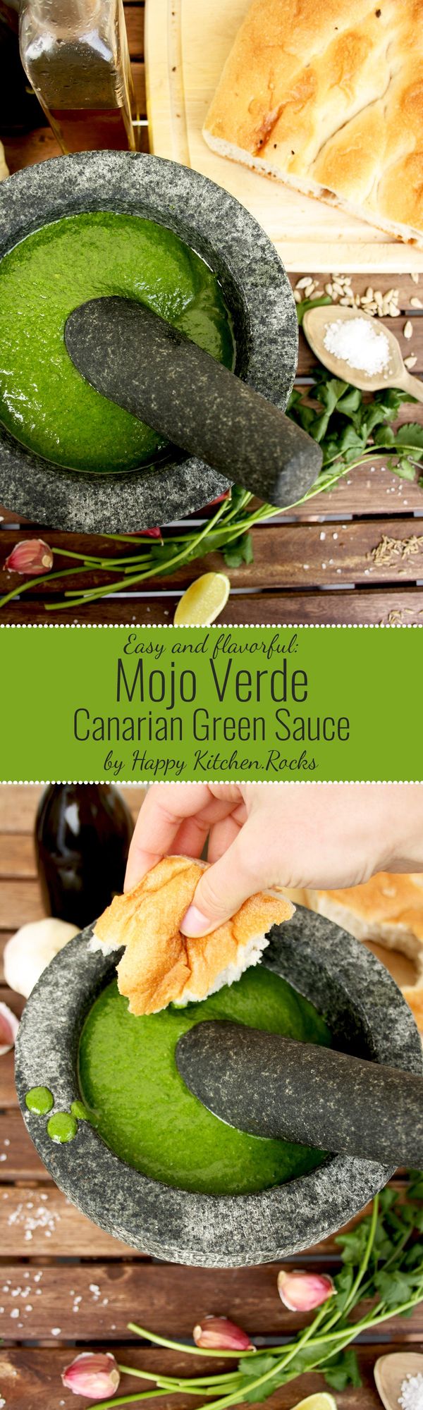 Mojo Verde: Canarian Green Sauce