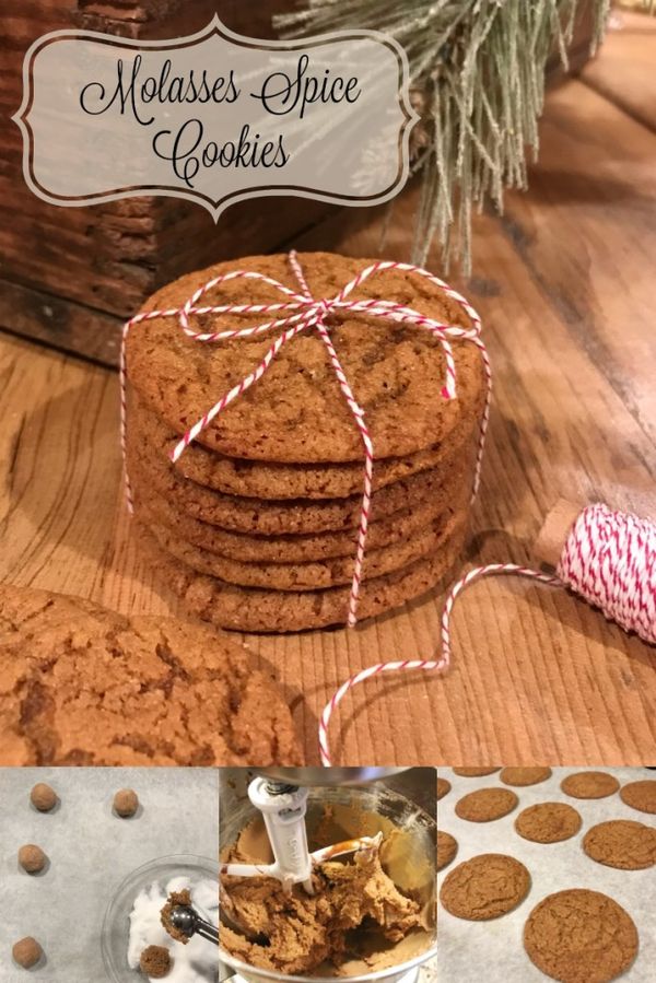 Molasses Spice Cookies