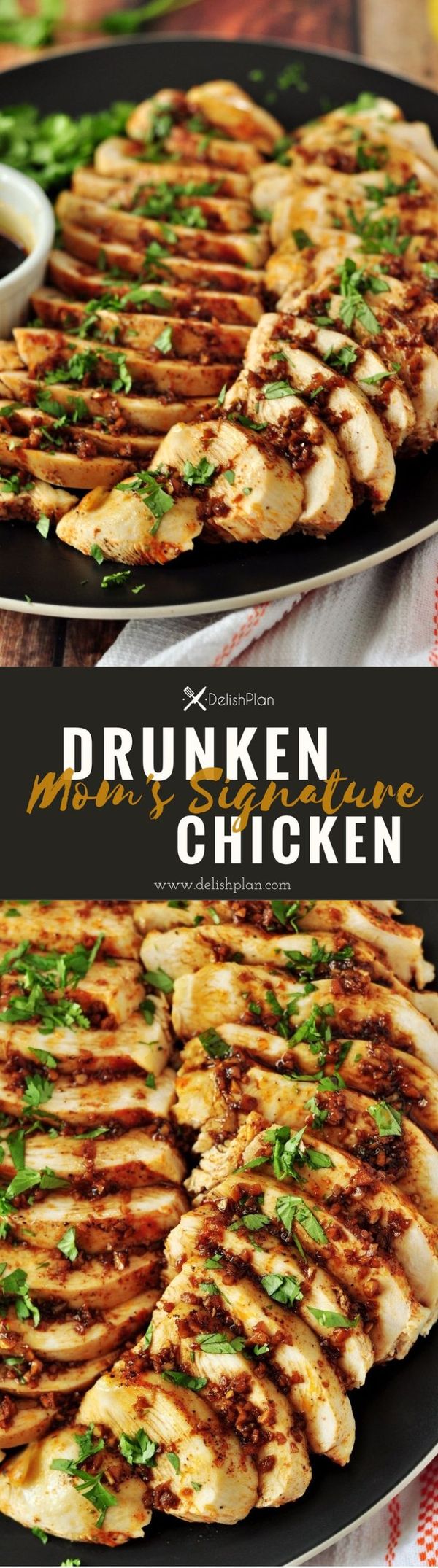 Mom’s Signature Drunken Chicken