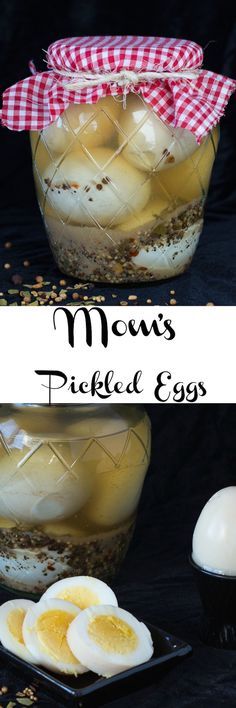 Mom's Pickled Eggs