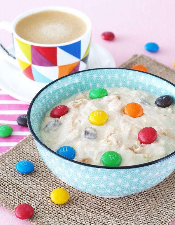 Monster Cookie Overnight Oats