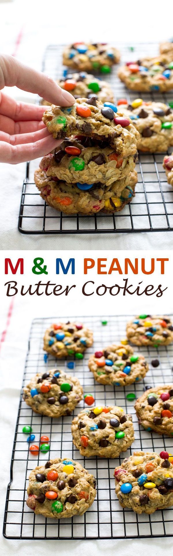 Monster M & M Cookies