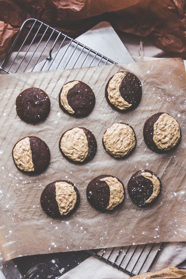 Moon Phase Molasses Cookies [V + GF]