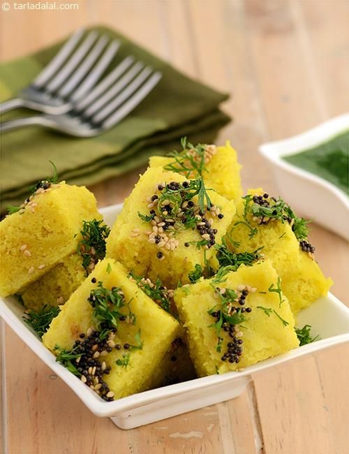 Moong Dal Dhokla