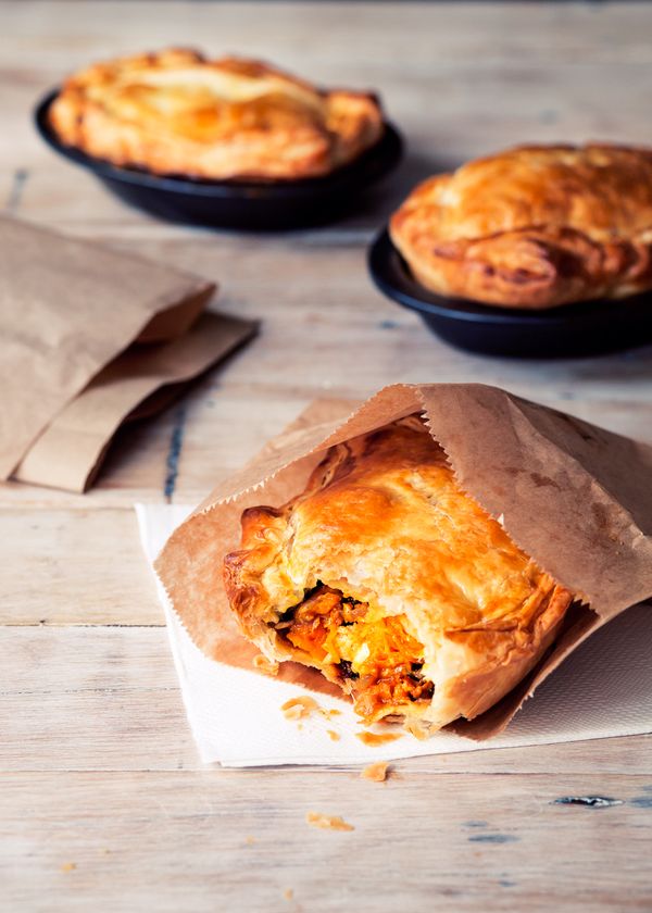 Moroccan Chicken Pies