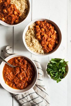 Moroccan Chickpea Tomato Stew