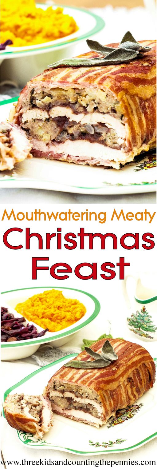 Mouthwatering Meaty Christmas Feast