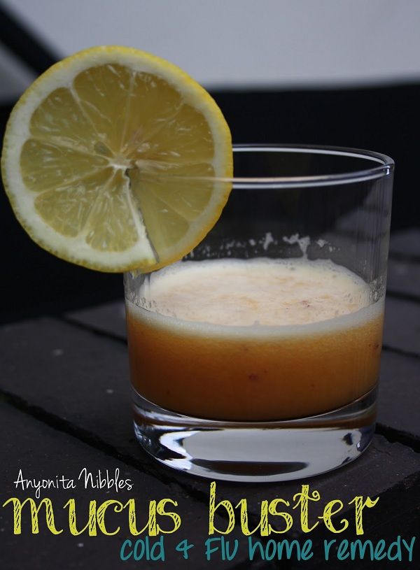 Mucus Buster Cold & Flu Home Remedy Drink