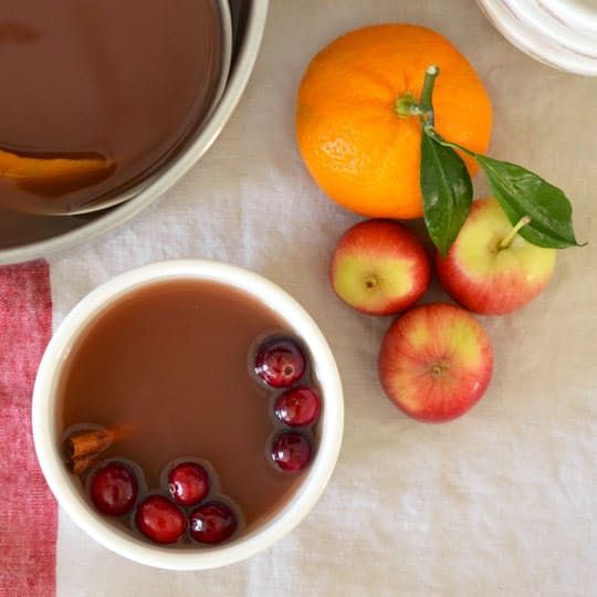 Mulled Cranberry Apple Cider