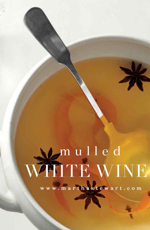 Mulled White Wine