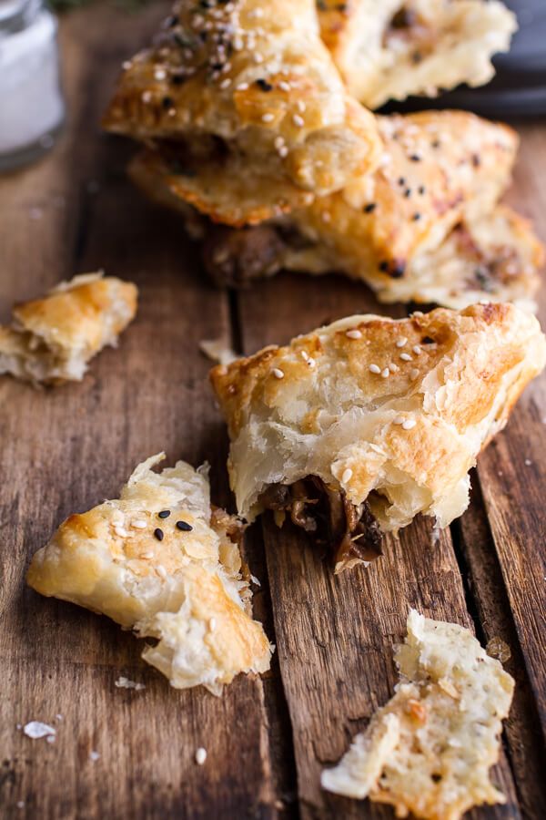 Mushroom and Havarti Turnovers