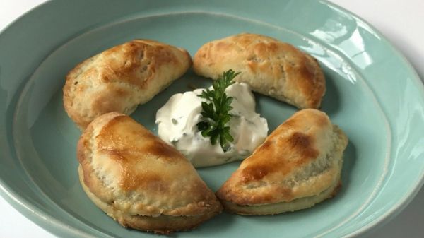 Mushroom Leek Turnovers