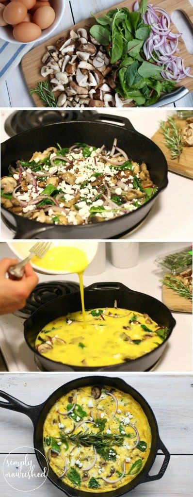 Mushroom Medley Frittata