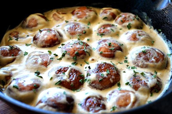 Mushroom Stroganoff (Vegan