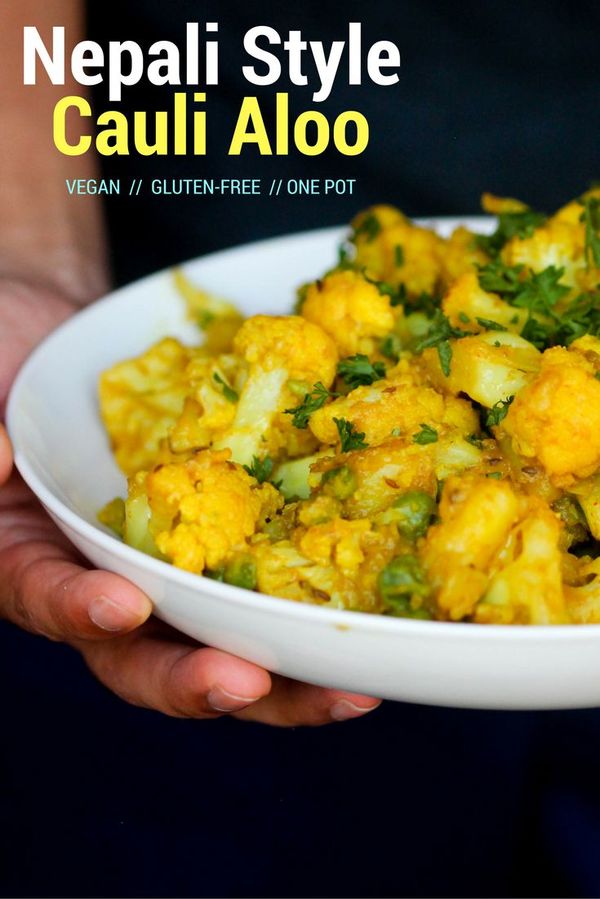 Nepali Style Cauli Aloo