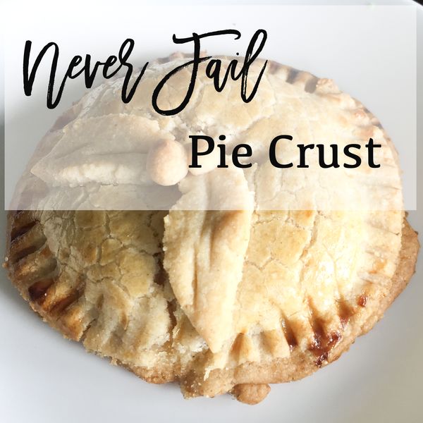 Never Fail Pie Crust… seriously