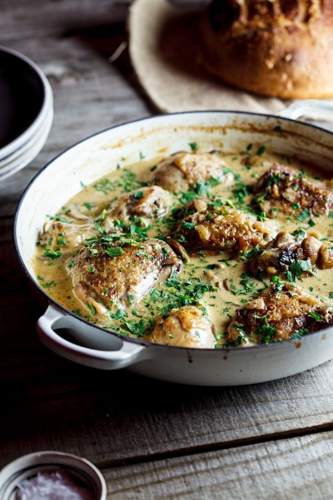 Nigel Slater's Coq au Riesling