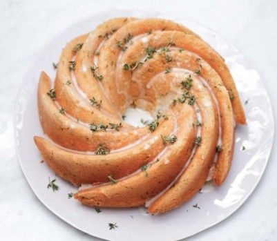 Nigella Lawson’s thyme and lemon bundt cake