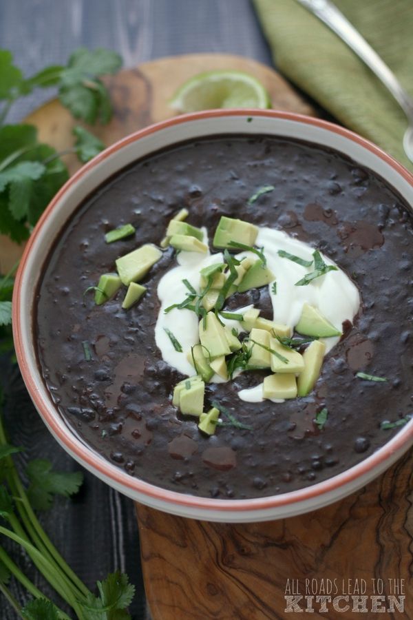 Nigella's Black Bean Soup