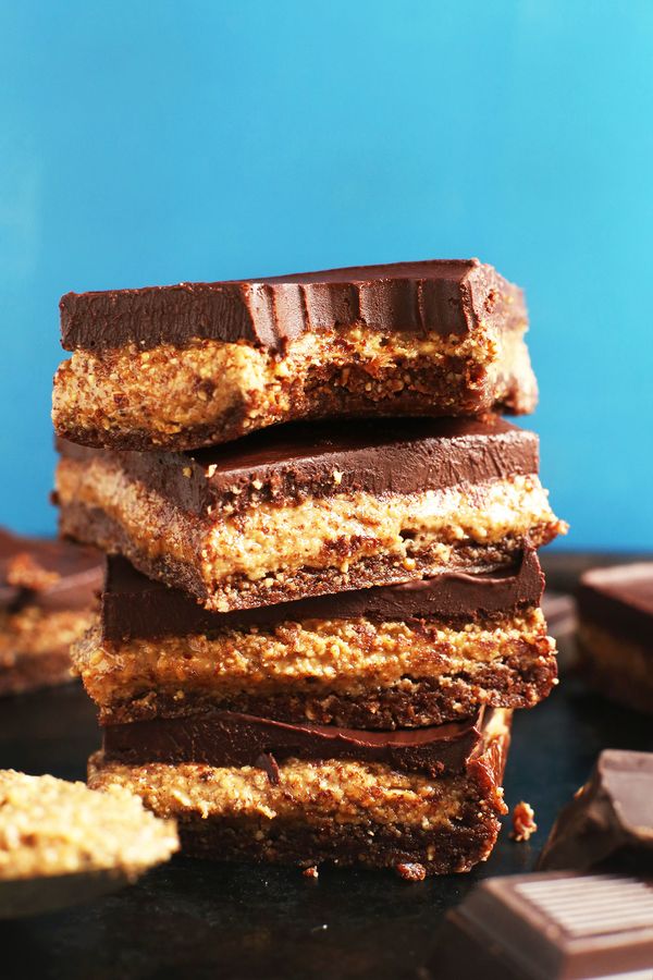 No Bake Almond Butter Cup Bars