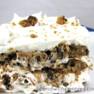 No Bake Chips Ahoy Icebox Cake