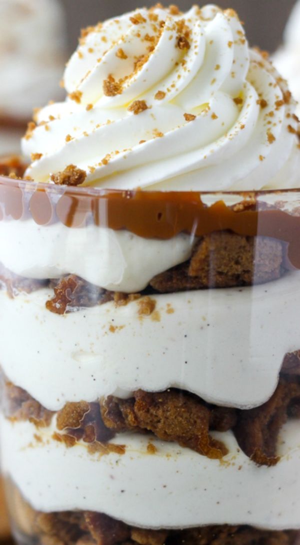 No-Bake Eggnog Cheesecake Parfaits